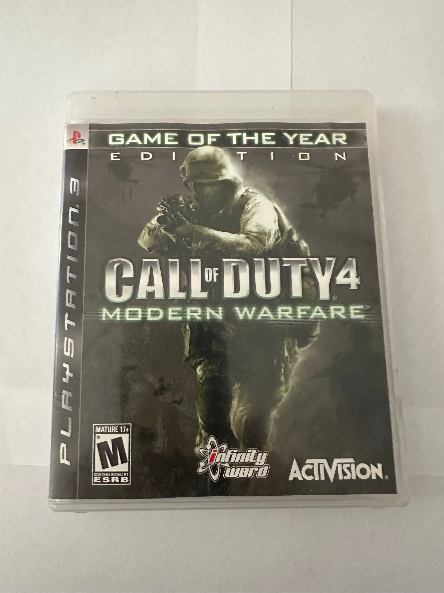 Call of duty 4 modern warefare for the PlayStation 3