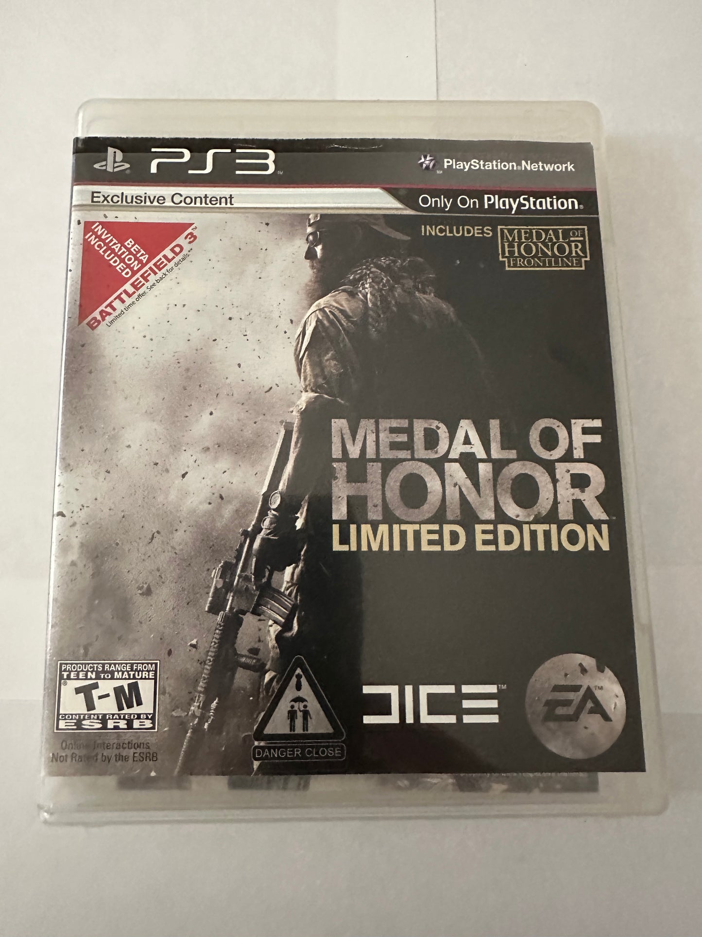 Medal of Honor limited edition for the PlayStation 3