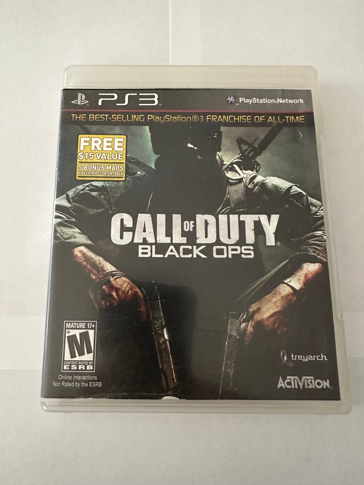 Call of duty Black ops for the PlayStation 3