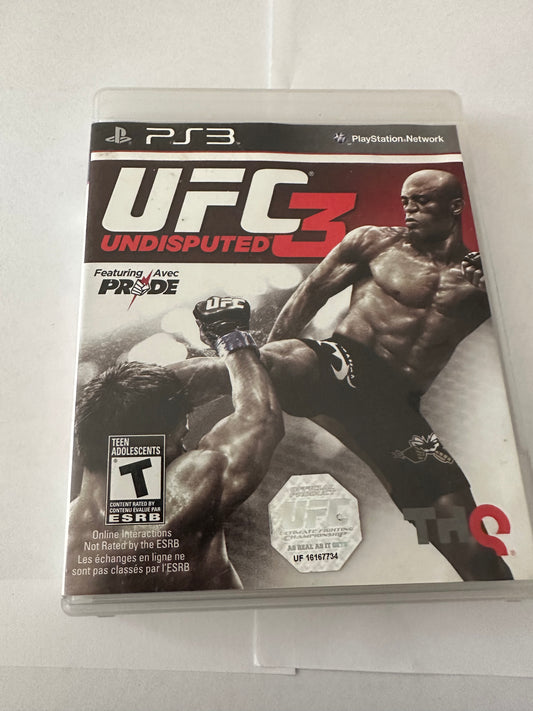 UFC undisputed 3 for the PS3