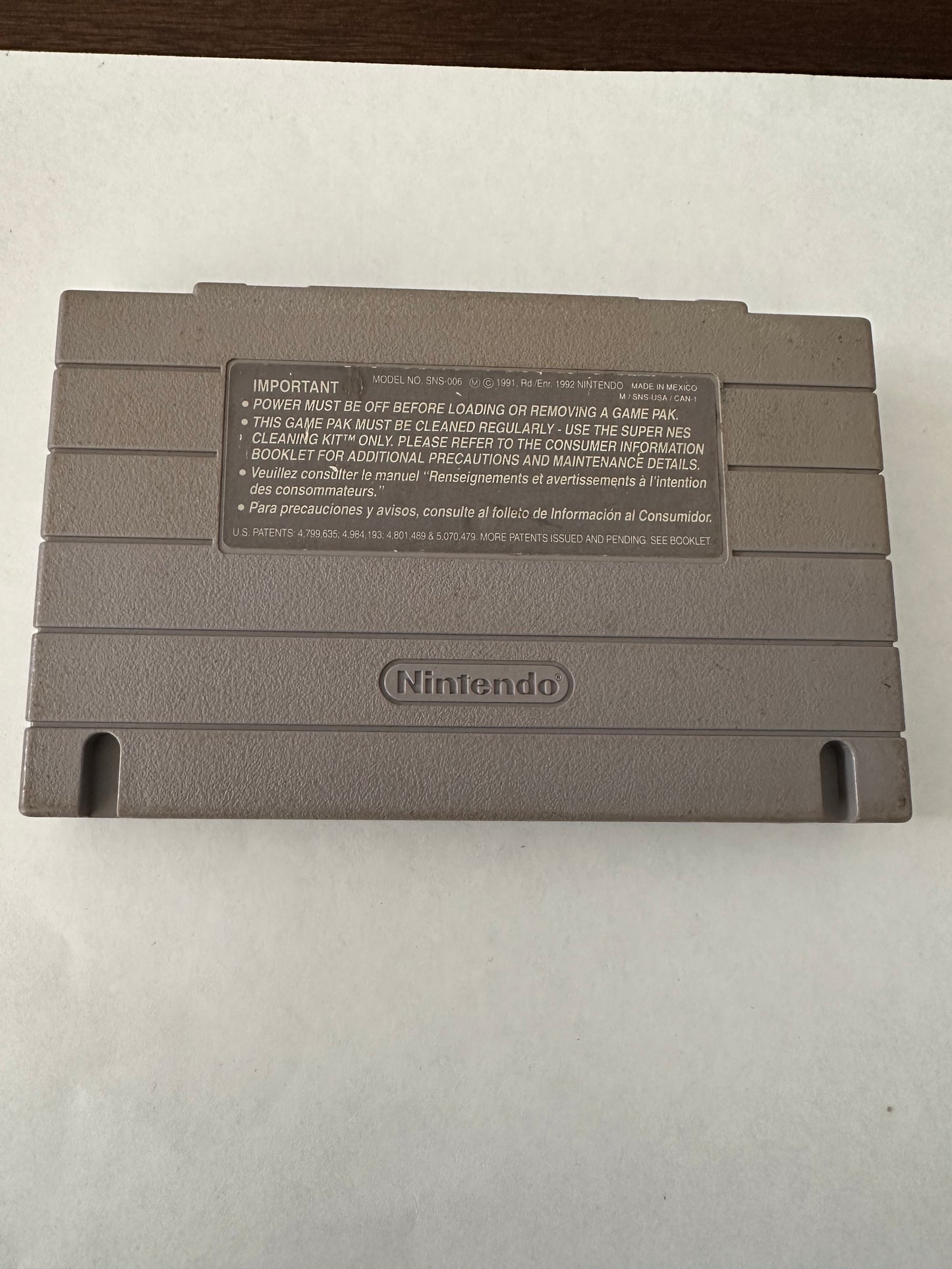 Tetris Dr Mario for the Super Nintendo . Game only