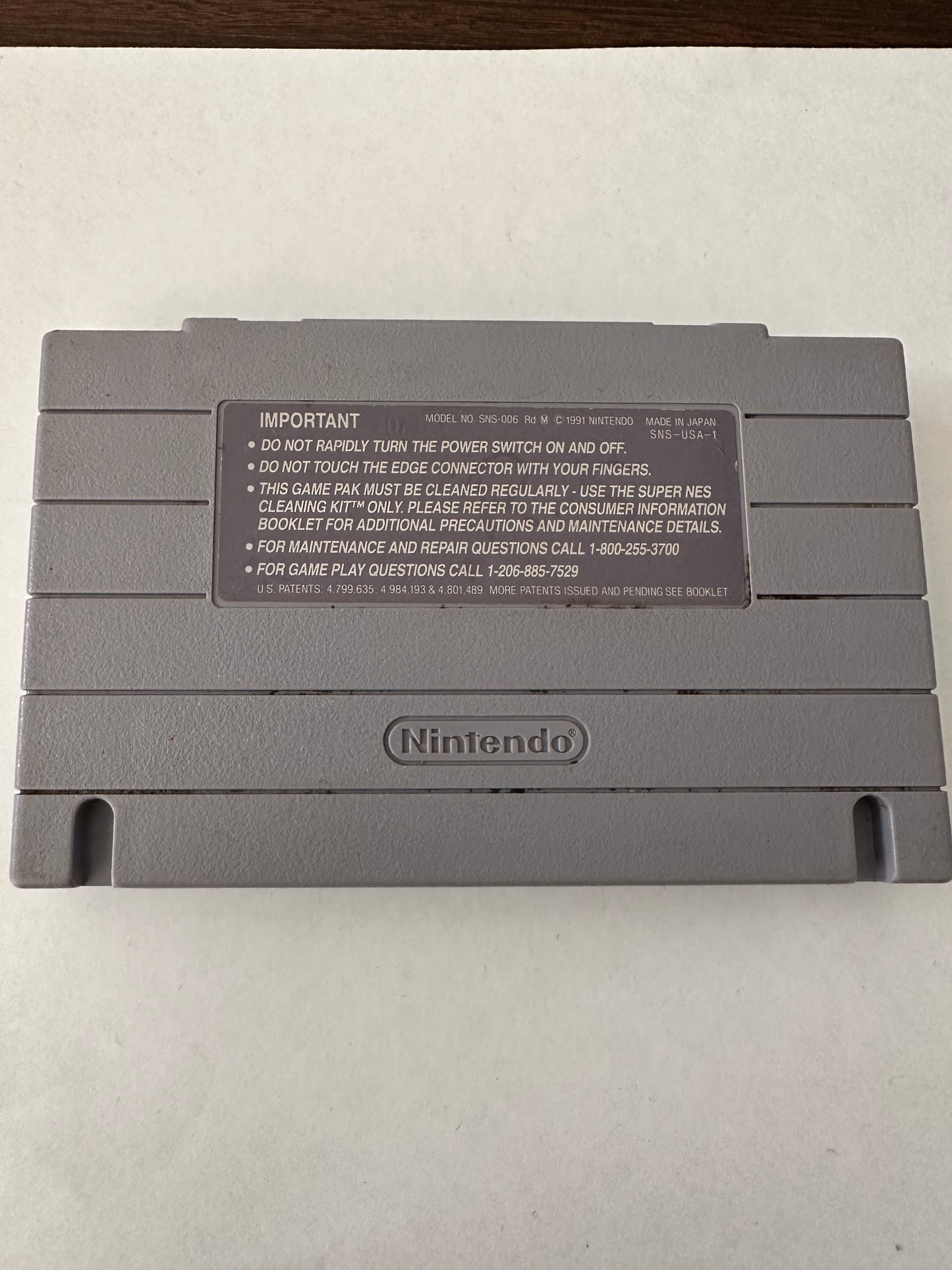 Super Scope 6 for the Super Nintendo. Game only