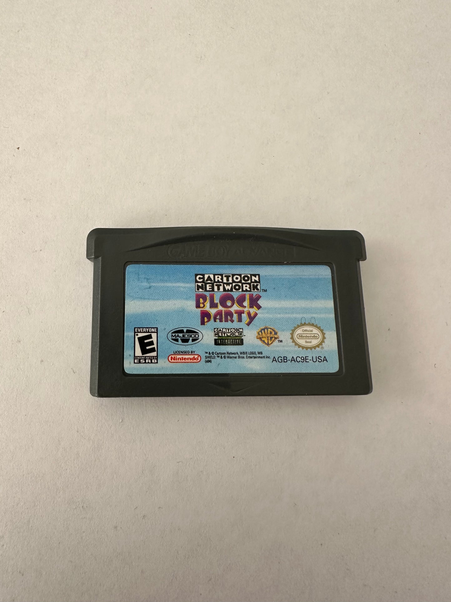 Cartoon Network block party for the Gameboy advance. Game only.