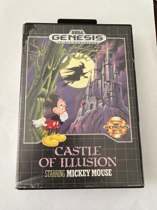 Castle of illusion starring Mickey Mouse. Missing manual.