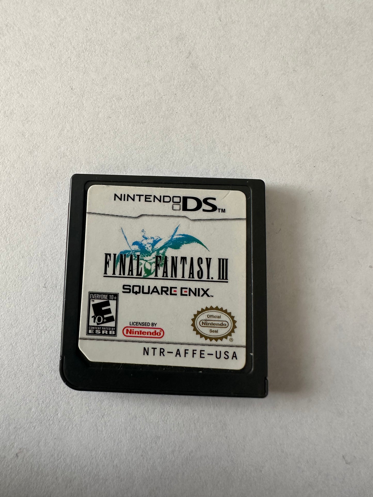 Final fantasy iii for the DS. Game only.