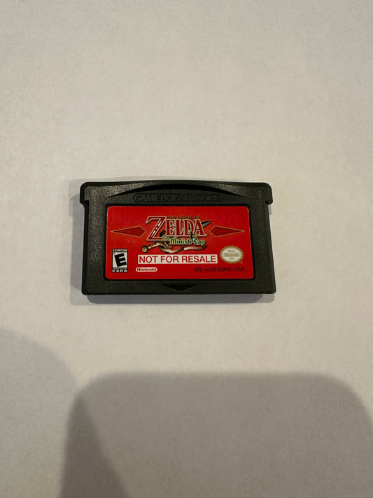 Zelda Minish cap. Not for resale. Game only: