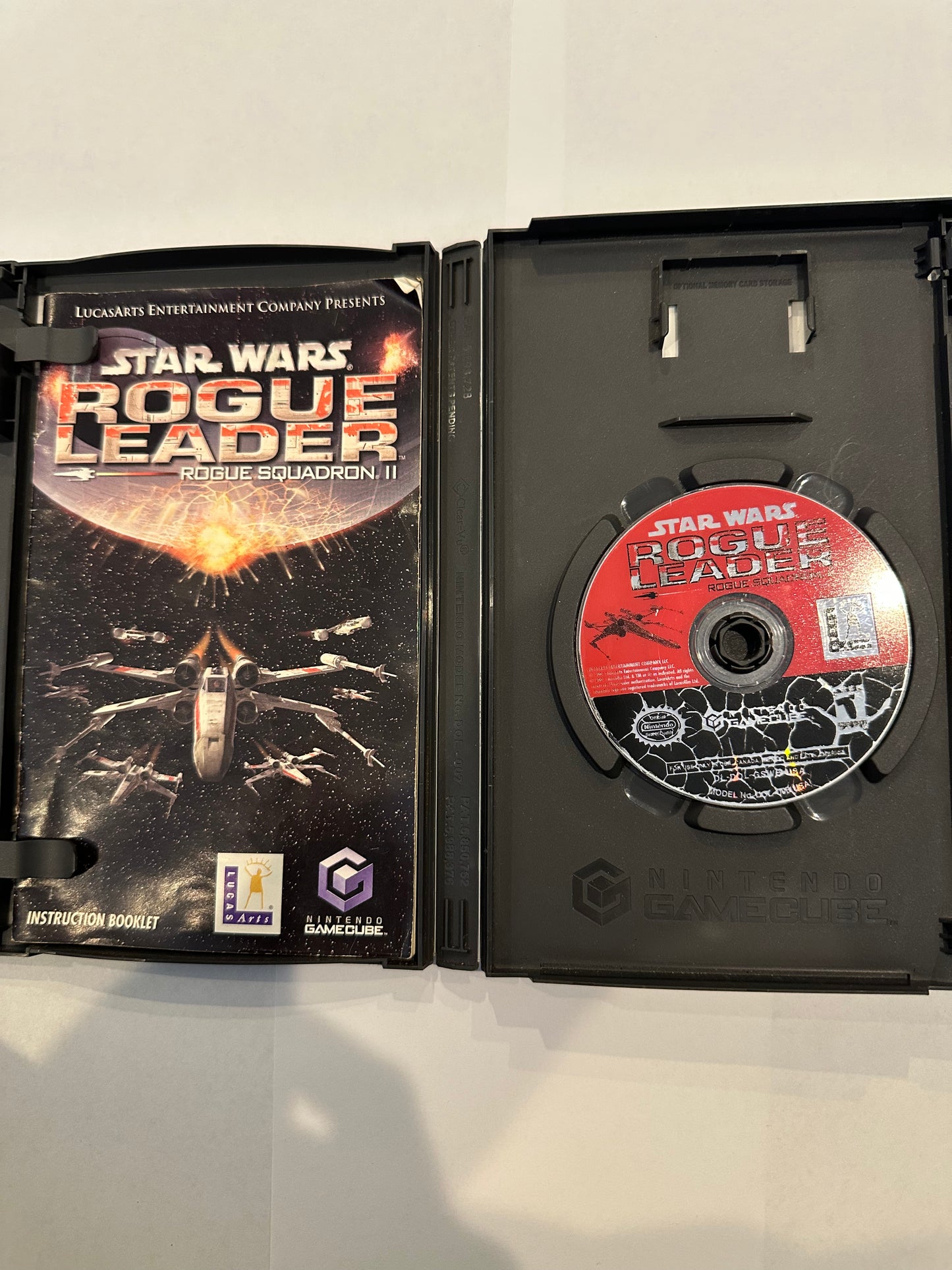 Star Wars rogue leader rogue squadron ii for GameCube