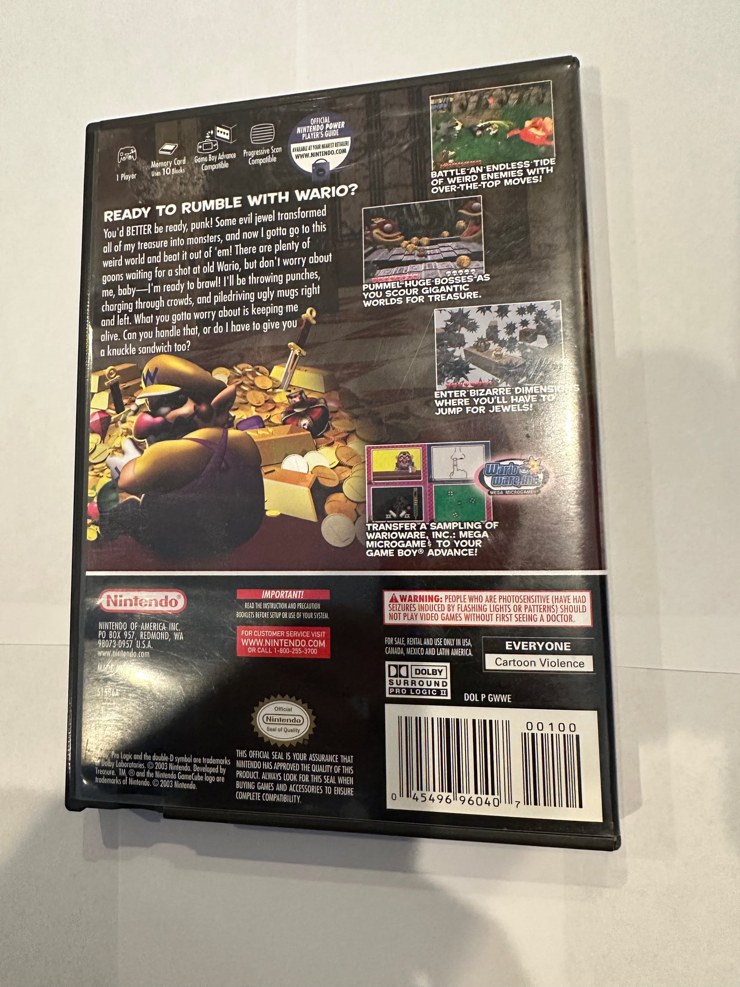 Warioworld for the GameCube