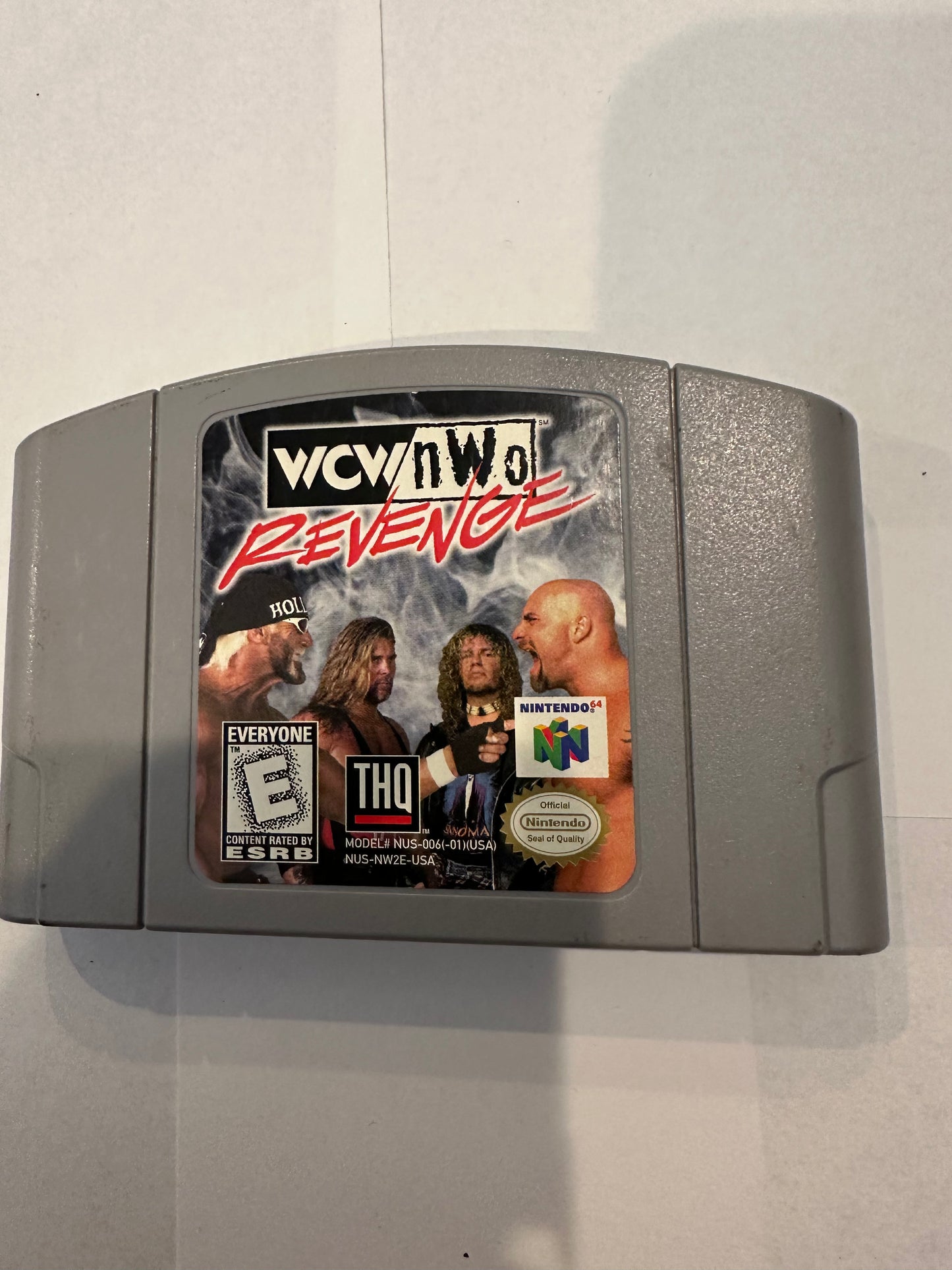 Wcw nwo revenge for the Nintendo 64. Game only