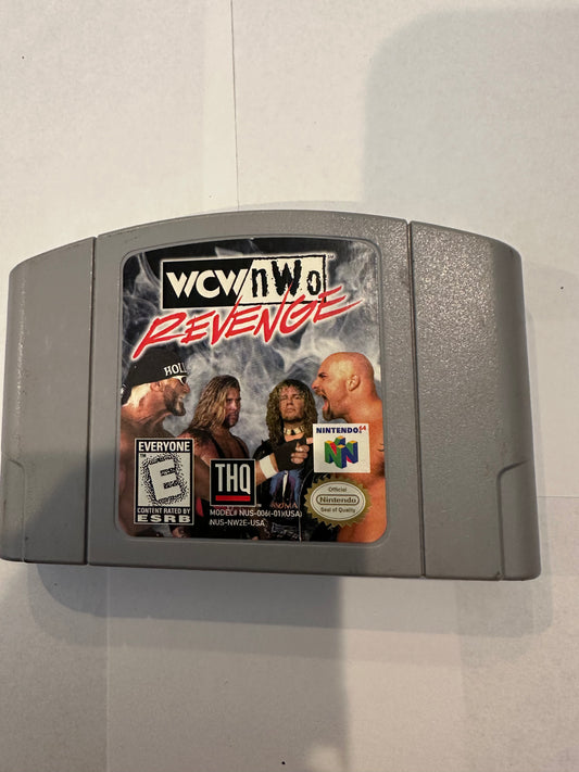 Wcw nwo revenge for the Nintendo 64. Game only