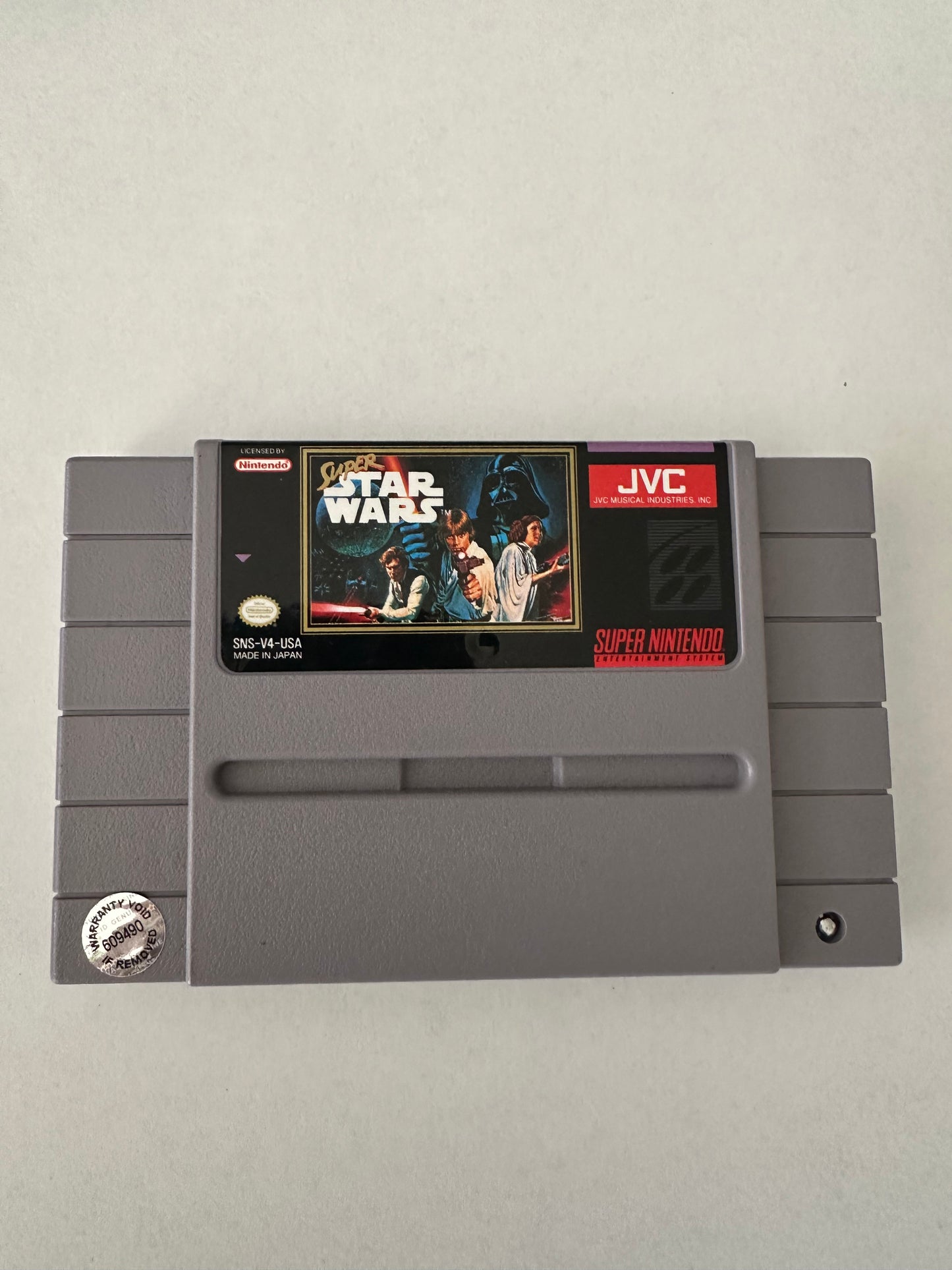 Super star wars for the Super Nintendo. Game only.