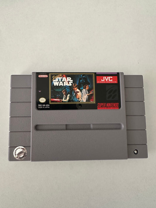 Super star wars for the Super Nintendo. Game only.