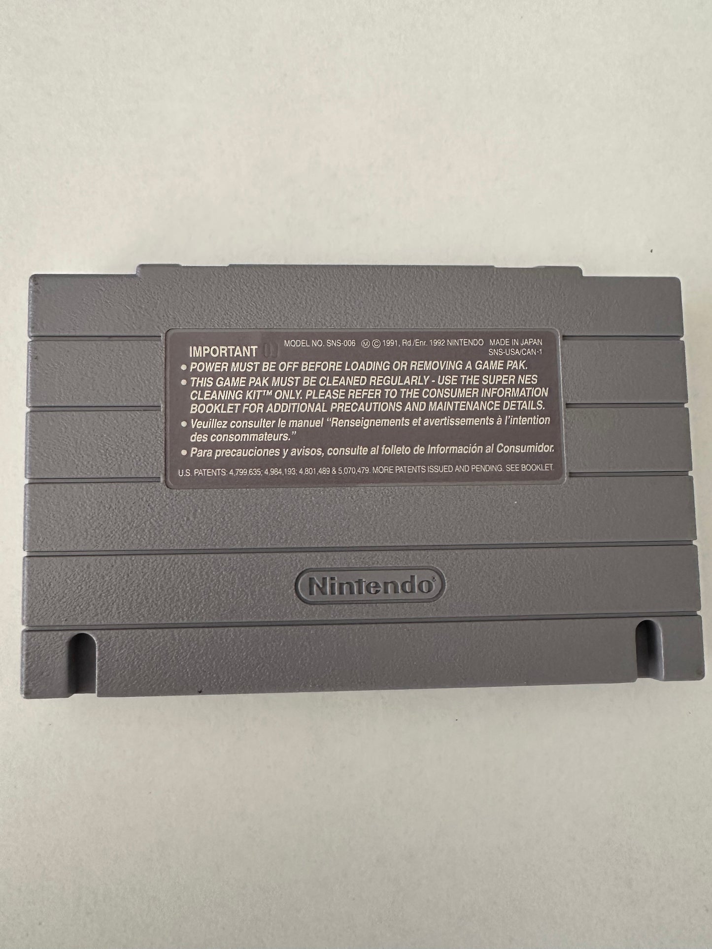 Super star wars for the Super Nintendo. Game only.