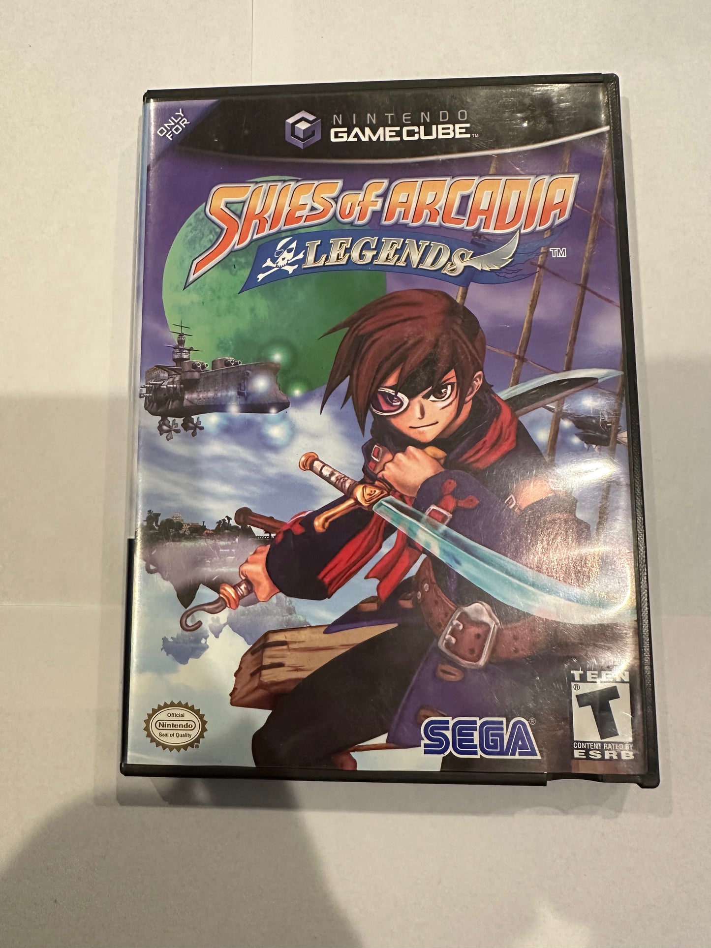 Skies of Arcadia legends for GameCube